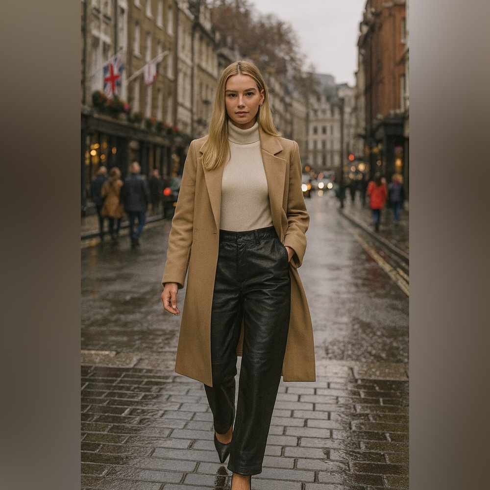 EUC Tower Hill Collection Leather Pants Size 4